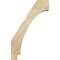 Ekena Millwork 4"W x 14"D x 22"H Imperial Rough Sawn Knee Brace, Douglas Fir BRC04X14X22IMP00RDF - alternate 2